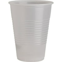 Истински Джо Полупрозрачни Пластмасови Чаши За Напитки-Ръкав-ФЛ Оз-Картон - Прозрачен-Пластмаса-Студена Напитка