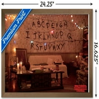 Netfli Stranger Things - Alphabet Stall Poster, 14.725 22.375