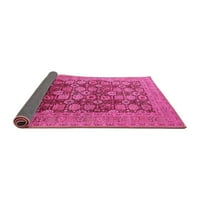 Ahgly Company вътрешен правоъгълник ориенталски розови килими от индустриална зона, 3 '5'