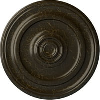 Екена мелница 5 8 од 3 4 П Кеплер традиционен таван медальон, ръчно рисуван камък огнище пращене