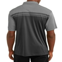 Бен Хоган Мъжки изпълнение къс ръкав цвят блок голф поло риза