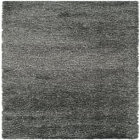 Калифорнийски твърд плюшен килим за бягство, тъмно сиво, 2'3 9 '