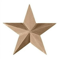 Ekena Millwork Galveston Star Rosette - Maple - Архитектурен акцент