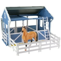 Breyer Horses Freedom Series Deluxe Country Stable & Wash Stall с Freedom Series Horse