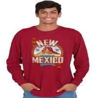 Тениски за тениски с дълги ръкави на открито тениски New Mexico Desert Peaks Nm Ваканция Сувенир