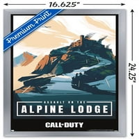 Call of Duty: Vanguard - Alpine Lodge Wall Poster, 14.725 22.375
