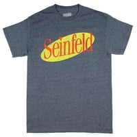 Зайнфелд отчаян Телевизионно шоу класически Графичен лого тениска голяма