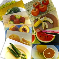 Етапи учебни материали плодове и зеленчуци комплект плакат за реалния живот, комплект от 14