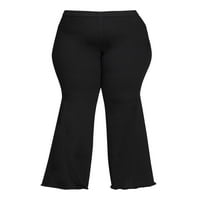 Sofia Jeans Women's Plus Size Melisa Curvy High-Rise Super Flare Pull-On Jeans