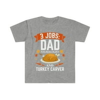 работни места татко невролог Турция Релвър Тениска Тениска S-3XL Деня на благодарността