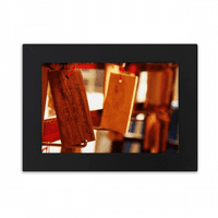 Китайски стил благословия на борда Фотография Десктоп Фото рамка Орнаменти Картина на изкуството