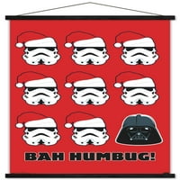 Star Wars: Saga - Bah Humbug стенен плакат с дървена магнитна рамка, 22.375 34