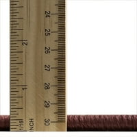 Ahgly Company вътрешен правоъгълник медальон розови традиционни килими, 5 '7'