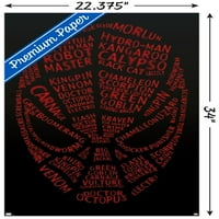 Marvel Comics - Spider -Man - Word Mask Wall Poster, 22.375 34