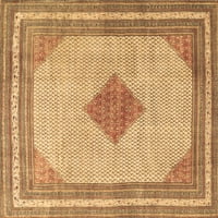 Ahgly Company Indoor Rectangle Персийски кафяви традиционни килими, 5 '8'