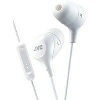 Hafx White Marshmallow Wired In-Eal слушалки с дистанционно и микрофон