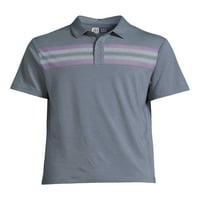 Бен Хоган мъжки и големи мъже Модерен годни къс ръкав печатни голф поло риза, до размер 5ХЛ