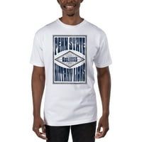 Мъжки тениска на Uscape Apparel White Penn State Nittany Lions
