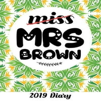 Дневникът на Г-жа Браун: седмичен дневник, за да ви държи организирани от годежа до големия ден
